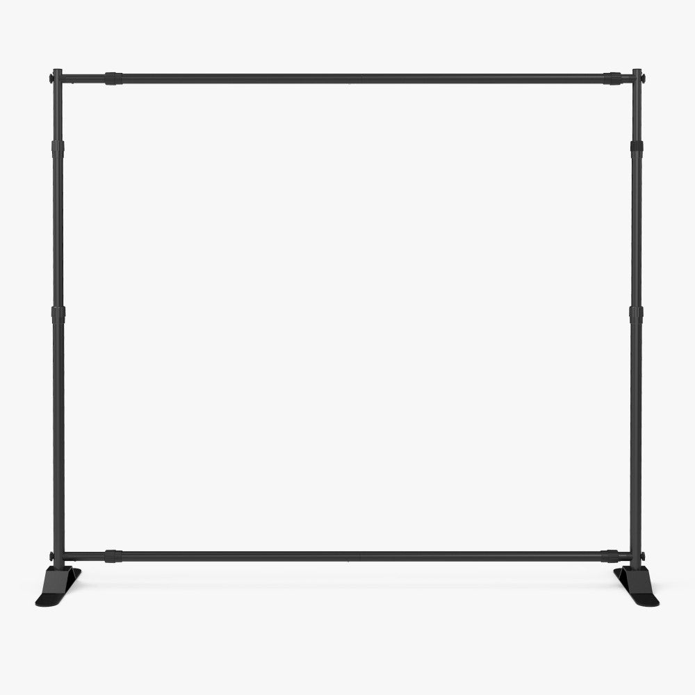 STEP AND REPEAT BACK DROP - 8'X8' - FULL PACKAGE
