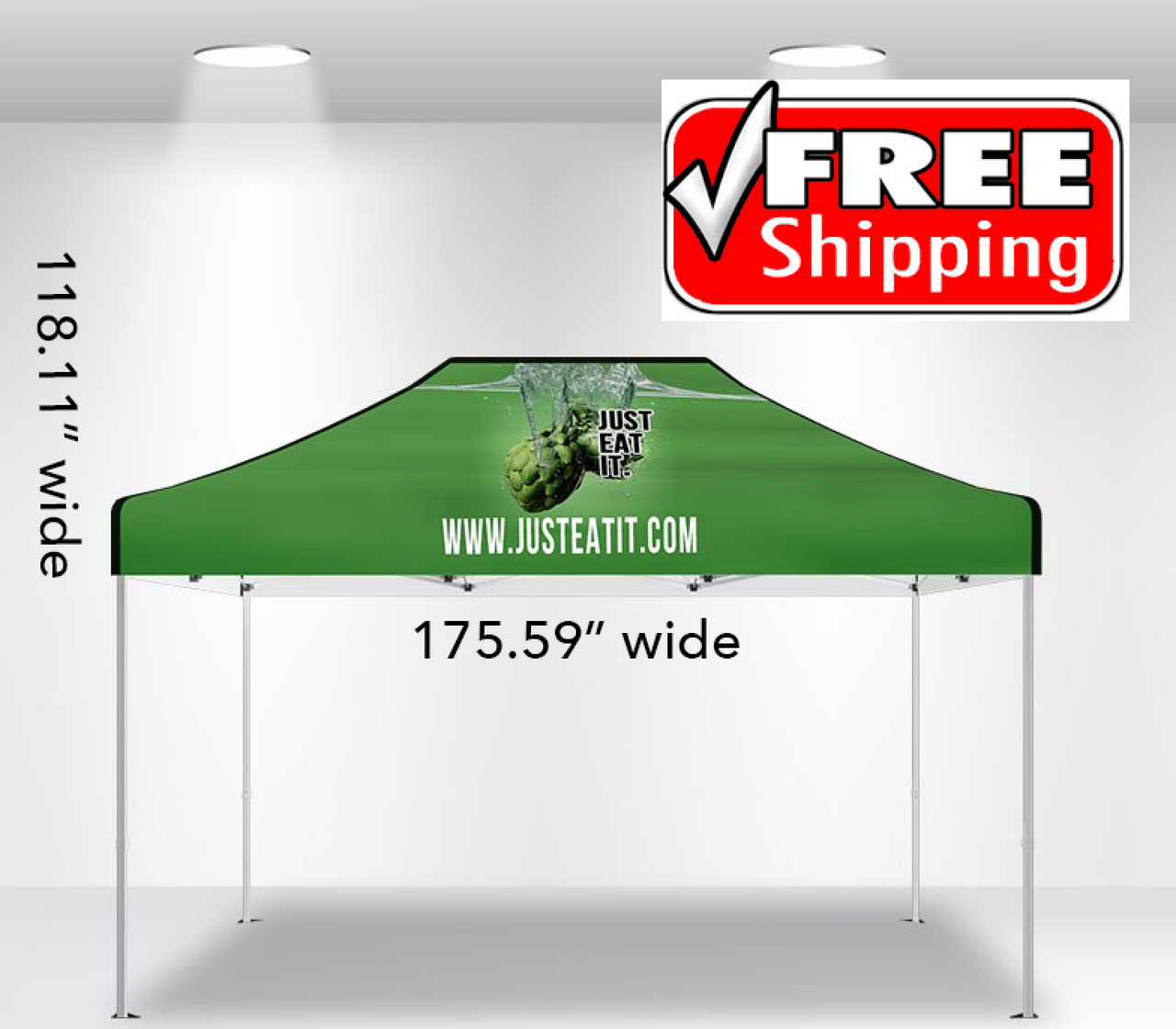 Canopy 10' x 15' Full Package - Dye Sub FREE SHIPPING