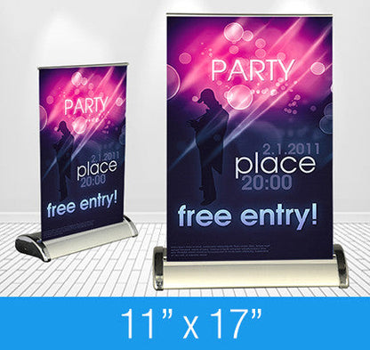 Mini Stand 11 x 17  FULL PACKAGE