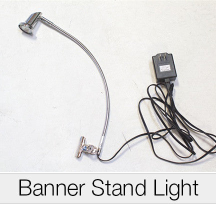 Banner Stand Plug In Light