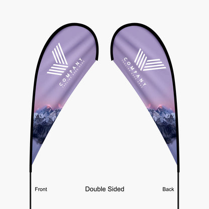 Teardrop - Large 11.2FT Double Sided