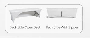 6' Stretched Spandex Table Cover