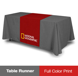 Table Runner 30" x 90" Full Color Dye Sub Print