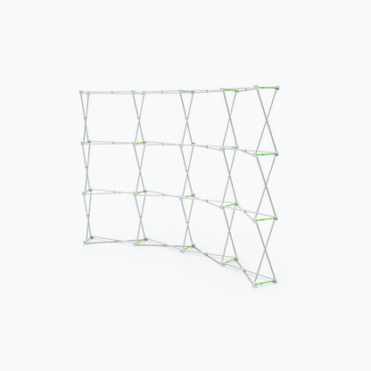 10' Fabric PopUp - Curved - Hardware