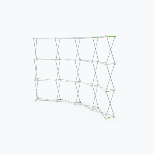 10' Fabric PopUp - Curved - Hardware