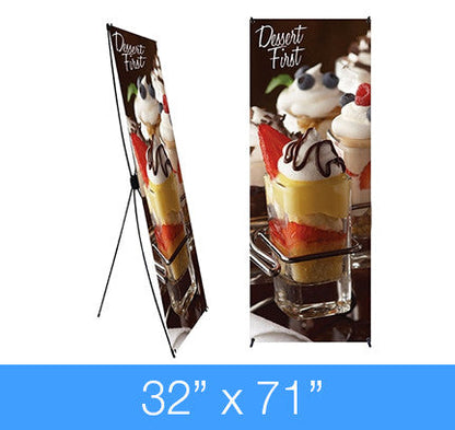 X-Stand 32" x 71" Full Package